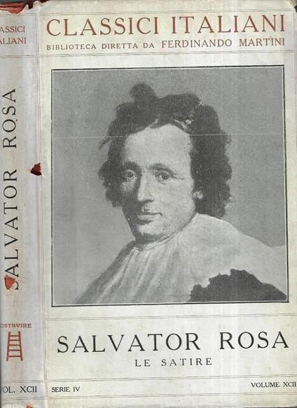 Le satire - Salvator Rosa - copertina