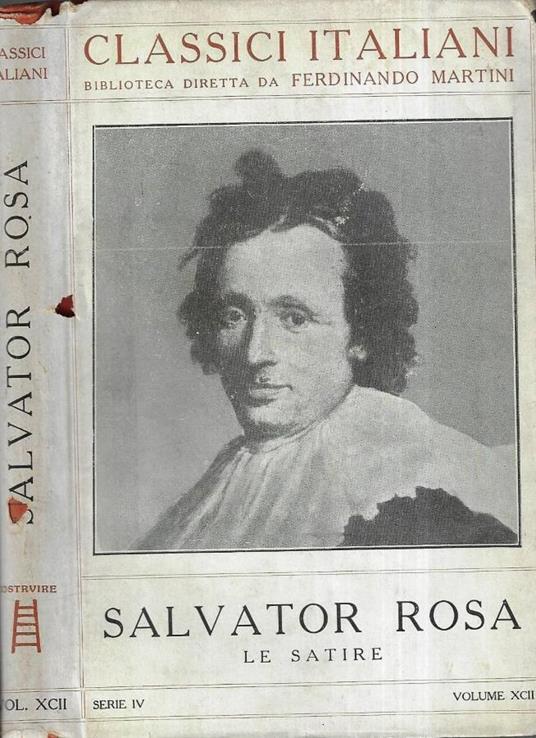 Le satire - Salvator Rosa - copertina