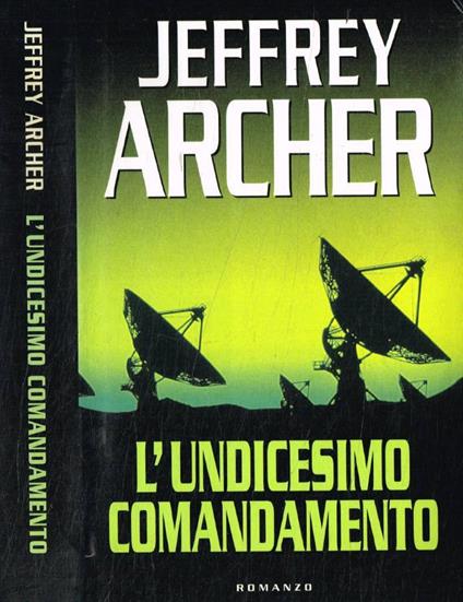 L'undicesimo comandamento - Jeffrey Archer - copertina