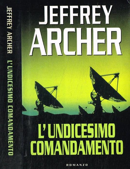 L'undicesimo comandamento - Jeffrey Archer - copertina