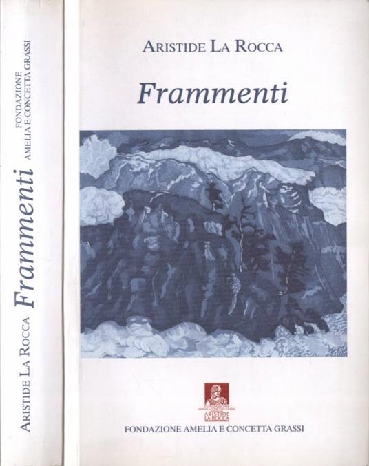 Frammenti - Aristide La Rocca - copertina