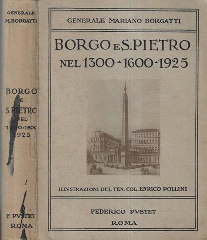Borgo e S. Pietro nel 1300 - 1600 - 1925 - copertina