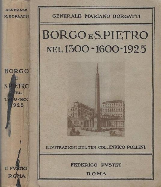 Borgo e S. Pietro nel 1300 - 1600 - 1925 - copertina