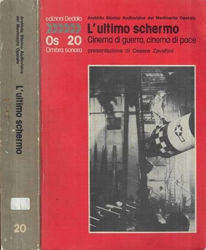 L' ultimo schermo - copertina