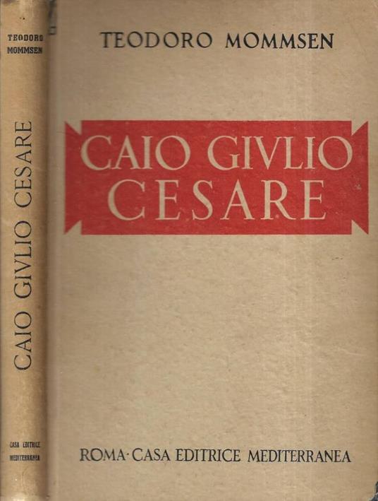 Caio Giulio Cesare - copertina