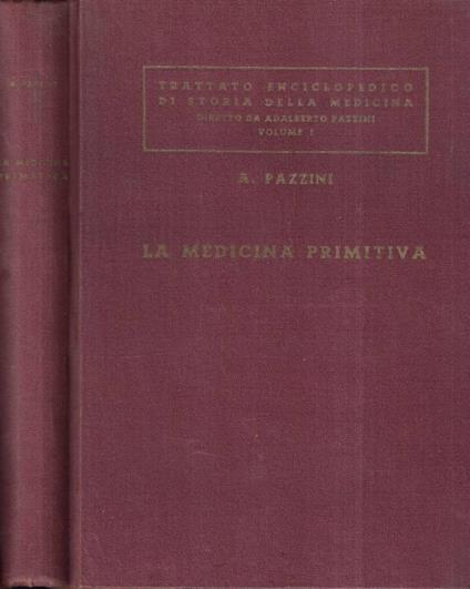 La medicina primitiva - copertina