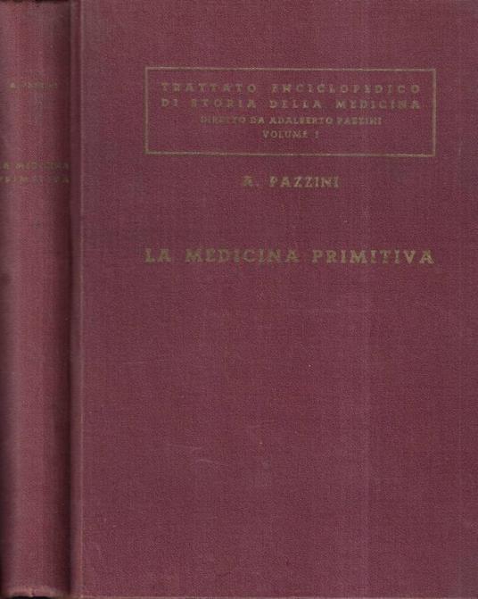 La medicina primitiva - copertina