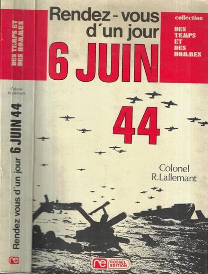 Rendez - vous d' un jour. 6 juin 44 - copertina