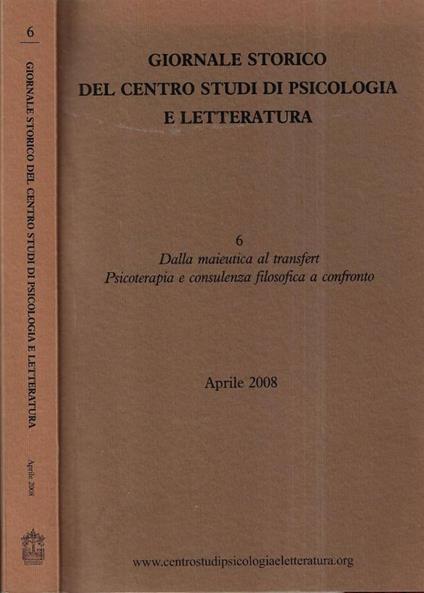 Giornale storico del Centro Studi di Psicologia e Letteratur - copertina