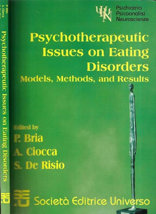 Psychotherapeutic issues on eating disorders - copertina