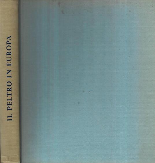 Il peltro in Europa - copertina