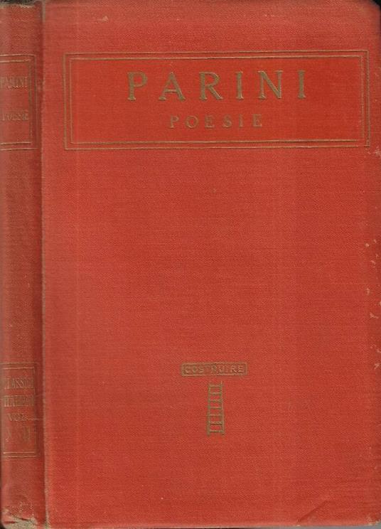 Poesie - Giuseppe Parini - copertina
