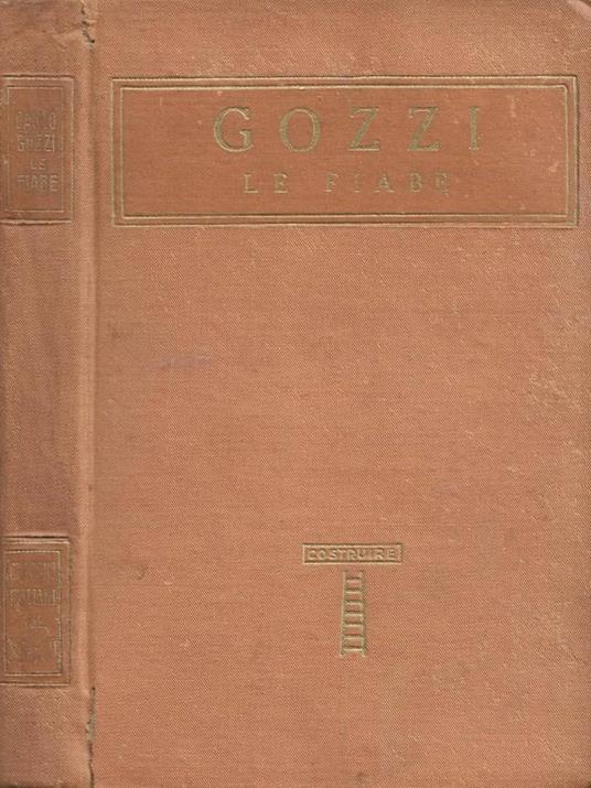 Fiabe - Carlo Gozzi - copertina