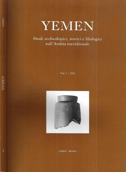 Yemen Vol. 1 - copertina