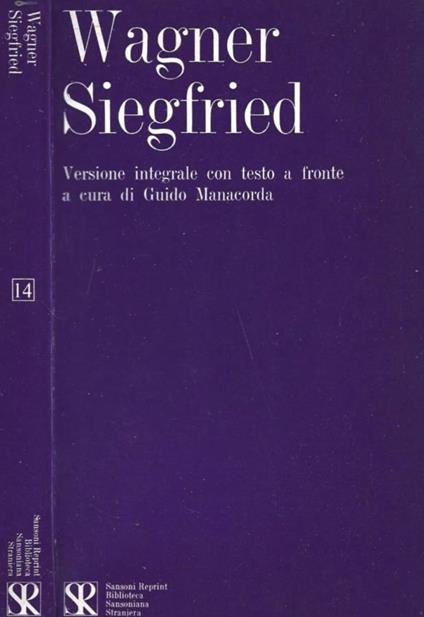 Siegfried - copertina