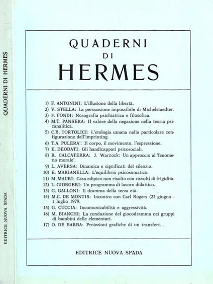 Quaderni di Hermes - copertina