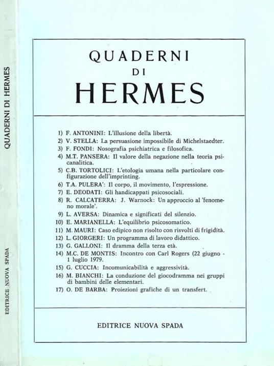 Quaderni di Hermes - copertina