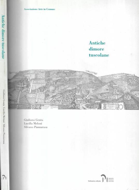 Antiche dimore tuscolane - copertina