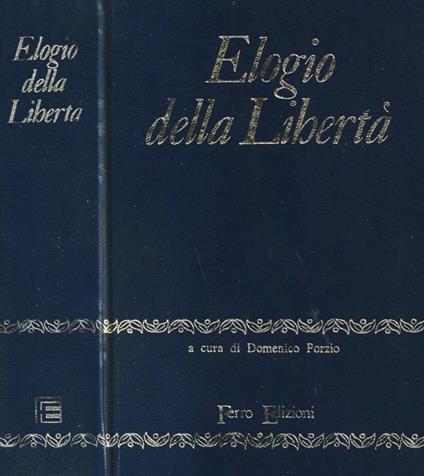Elogio della Libertà - copertina