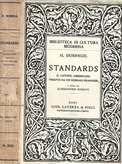 Standards - copertina