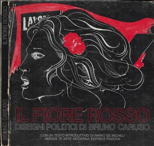Il fiore rosso - Bruno Caruso - copertina