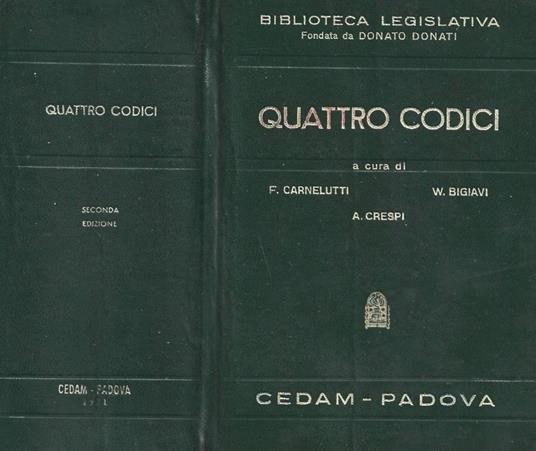 Quattro codici - copertina