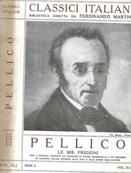Le mie prigioni - Silvio Pellico - copertina