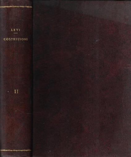 Costruzioni Vol. II - copertina