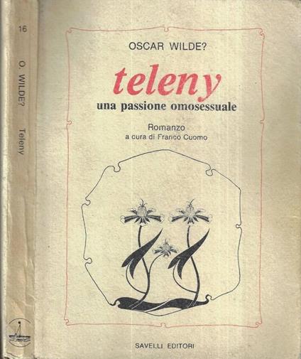 Teleny - Oscar Wilde - copertina