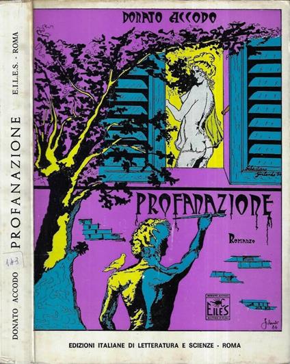 Profanazione - Donato Accodo - copertina