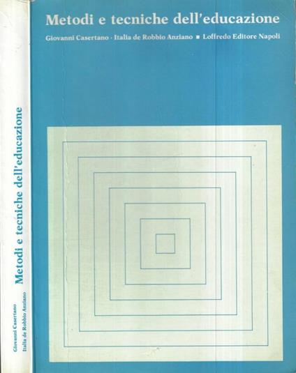 Metodi e tecniche dell' educazione - copertina