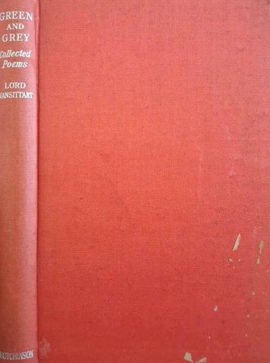 Green and Grey. Collected Poems - copertina