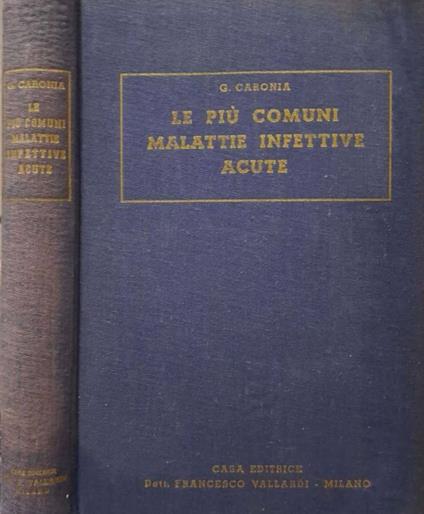 Le più comuni malattie infettive acute - copertina