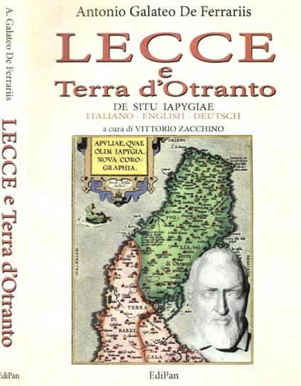 Lecce e Terra d'Otranto. De situ iapygiaie - copertina