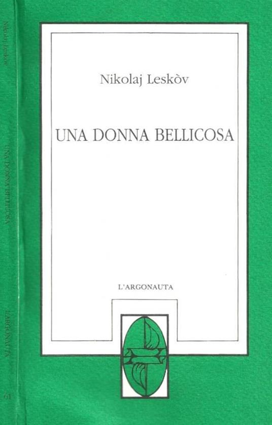 Una donna bellicosa - Nikolaj Leskov - copertina