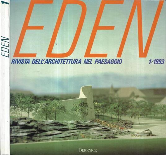 Eden n. 1 1993 - copertina