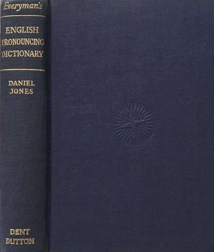 Everyman's English Pronouncing Dictionary - Daniel Jones - copertina