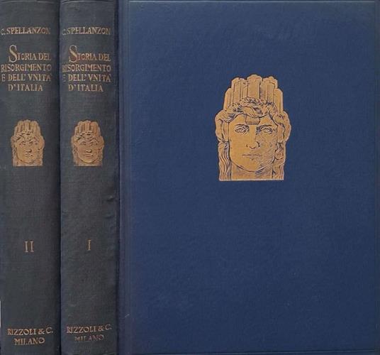 Storia del Risorgimento e dell'Unità d'Italia. Volume primo - copertina