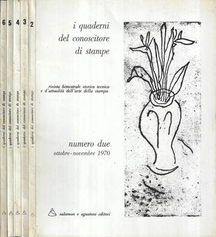 I quaderni delconoscitore di stampe nn. II - III - IV - V - copertina