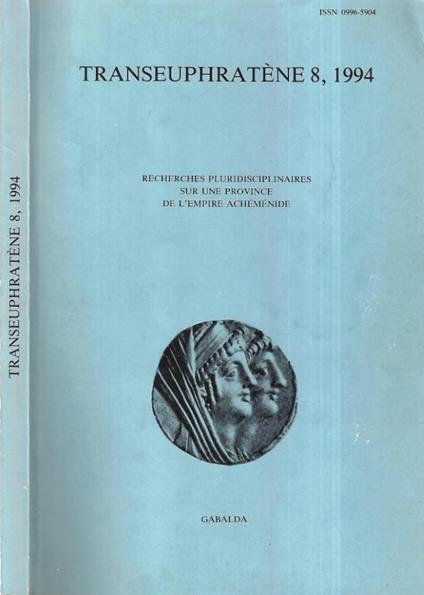 Transeuphratène 8 - copertina