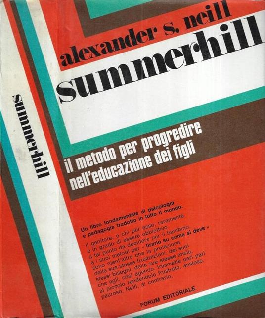 Summerhill - Alexander S. Neill - copertina