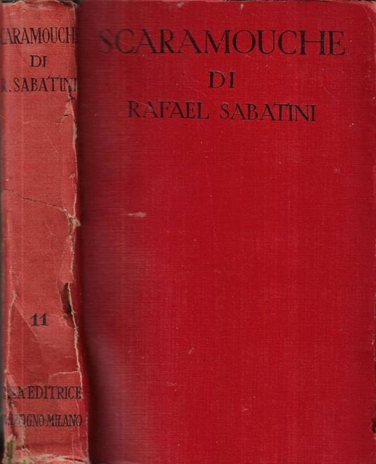 Scaramouche - Rafael Sabatini - copertina