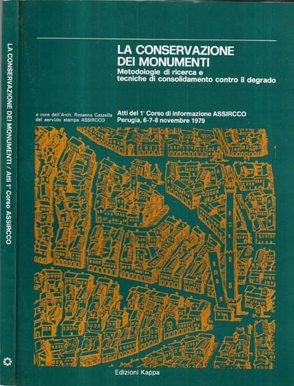 La conservazione dei monumenti - copertina