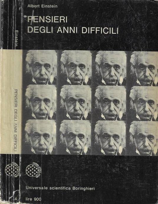 Pensieri degli anni difficili - copertina