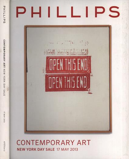 Phillips Contemporary art - copertina