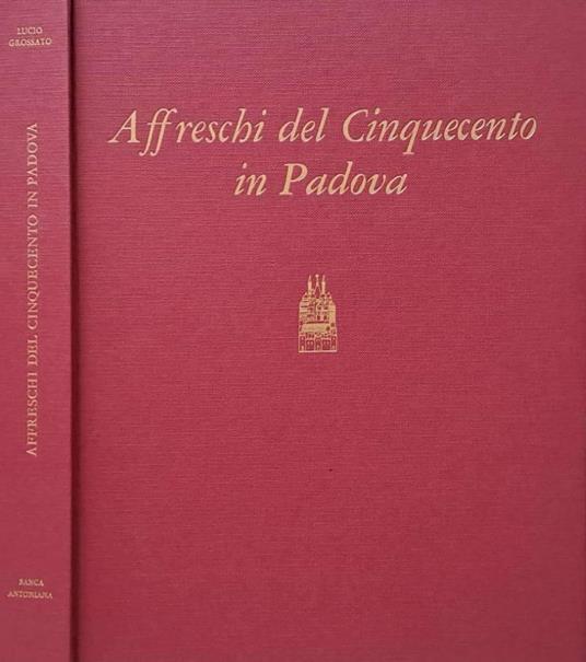 Affreschi del Cinquecento in Padova - copertina