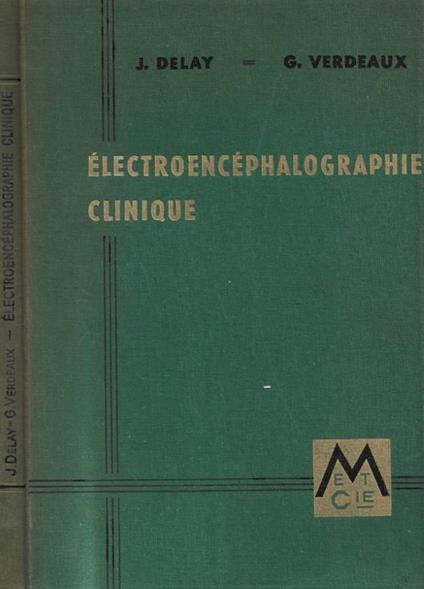 Electroencephalographie clinique - copertina