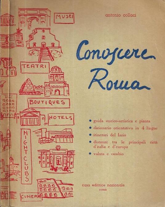 Conoscere Roma - Antonio Collaci - copertina