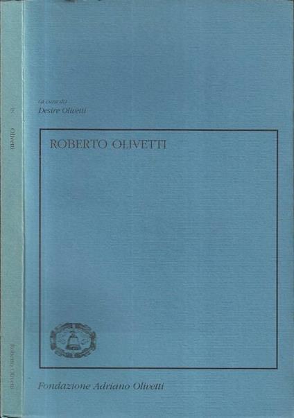 Roberto Olivetti - copertina