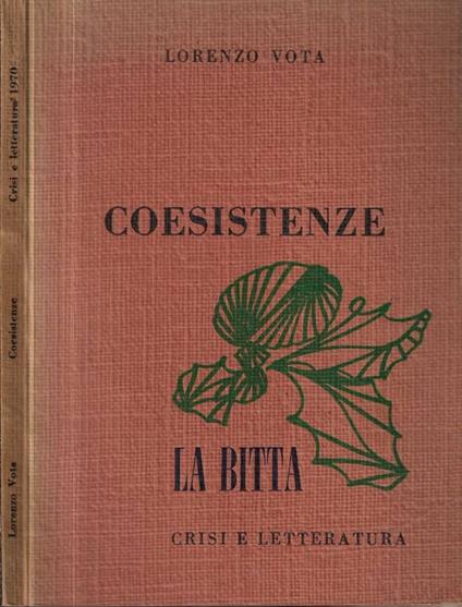 Coesistenze - copertina